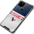 NFL Houston Texans White Striped Google Pixel 5 Clear Case